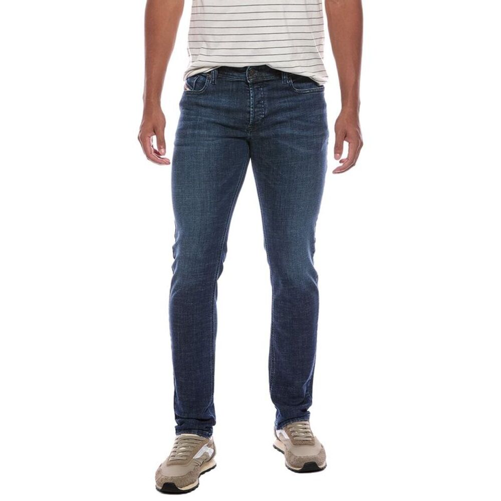 Diesel Mens Troxer Skinny Jean, Blue